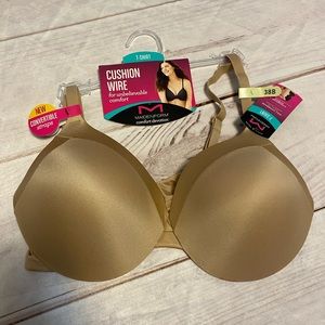 Tan Maidenform convertible straps 38/B Womens Bra